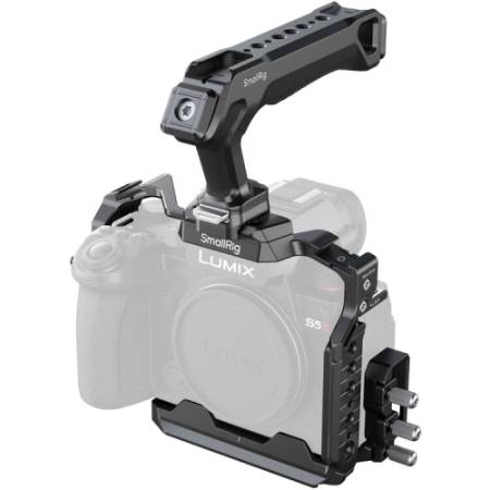 SmallRig 5752 - zestaw, klatka, uchwyt górny, zacisk kabla HDMI i USB-C, do Panasonic LUMIX G9 II / S5 II / S5 IIX